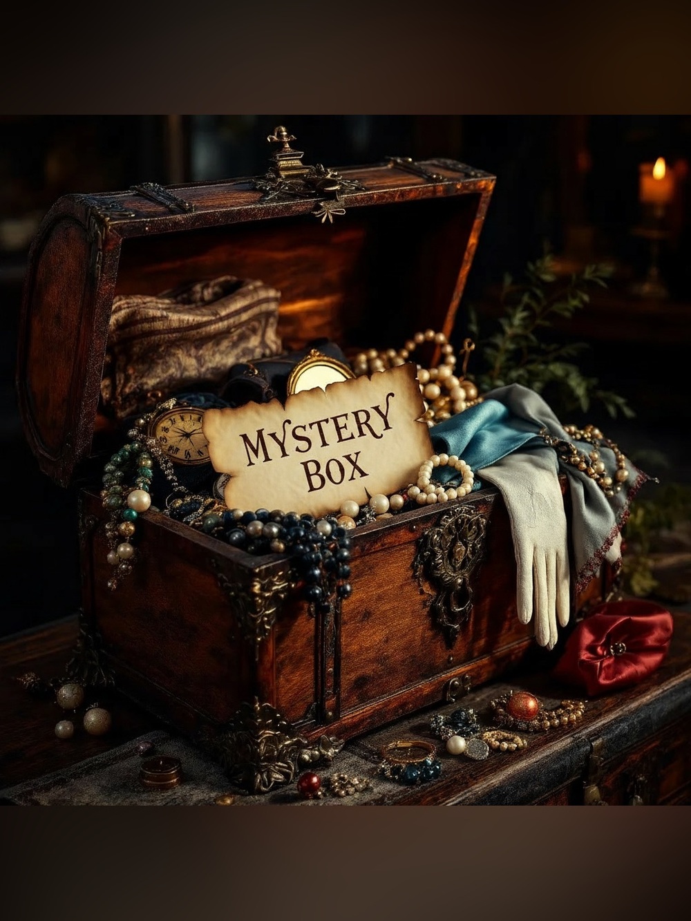 Womens Mystery accessories Box filled with designer surprises New $400 value